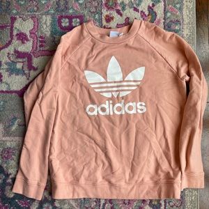 Adidas lightweight crew neck - salmon.